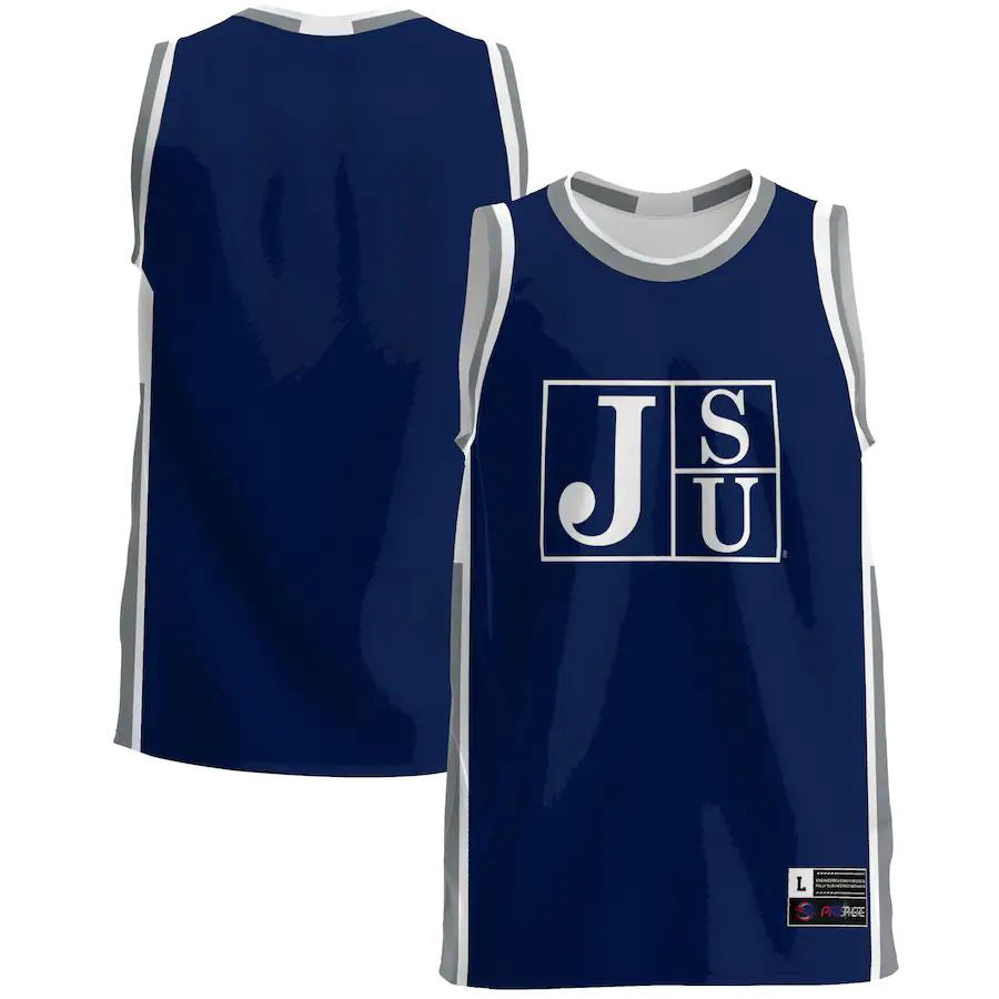 #1 J.State Tigers Basketball Jersey Navy Stitched American College Jerseys